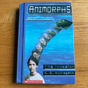 Animorphs #1 The Invasion HARDCOVER Book By K.A. Applegate Scholastic Y2K Vtg